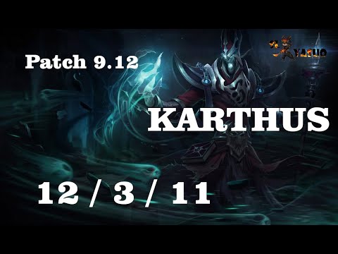 League of Legends | KARTHUS vs KAYN Jungle - Patch 9.12 Ranked