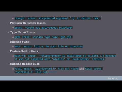 Can I Compile gRPC to the Web with Emscripten? Here's What You Need to Know!
