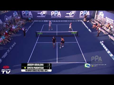 Stellar Defense Pickleball Highlight│Pro Women's Doubles Gold Medal Game│The Florida Grand Slam