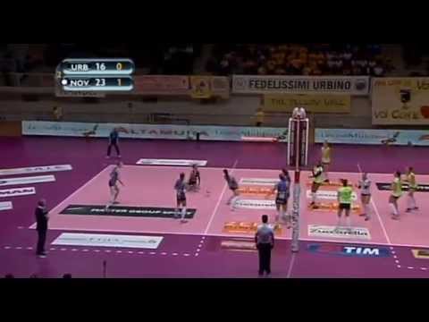 #A1FVolley - Urbino-Novara 0-3: highlights