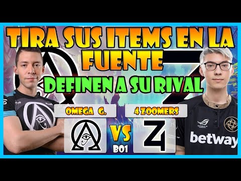 OMEGA GAMING VS 4 ZOOMERS [BO1] TIEBREAKER - REALMS COLLIDE: THE BURNING DARKNESS - DOTA 2 PRO