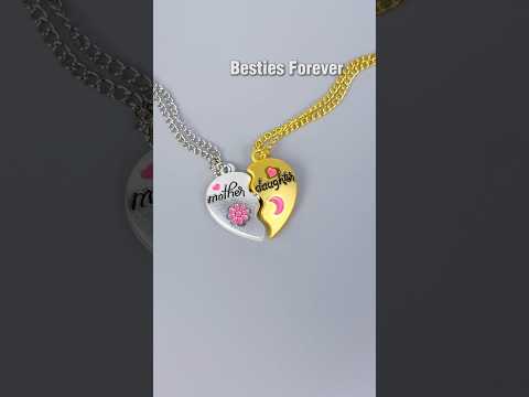 Unboxing surprise gifts for my loved ones! #bff #besties #necklace