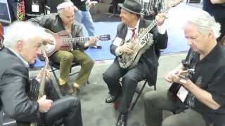 DOUG MACLEOD & PAUL ASBELL & CATFISH KEITH & MIKE DOWLING - Long Tall Mama NAMM - Jan 24 2015 - HD
