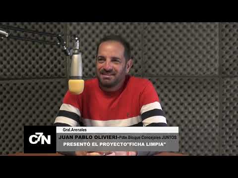 PROYECTO "FICHA LIMPIA" PRESENTADO POR JUAN PABLO OLIVIERI-Pdte. Bloque Concejales JUNTOS
