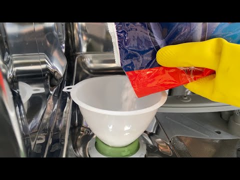 How To Fill Dishwasher Salt First Time- Indesit DFE 1B19