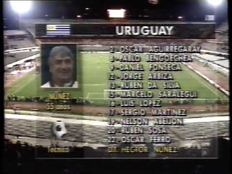 URUGUAI 2x0 COLÔMBIA - Copa América 1995 (Band) - 19/07/1995