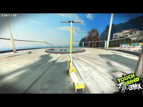 West Pier (Golden scooter) - Record - Touchgrind BMX