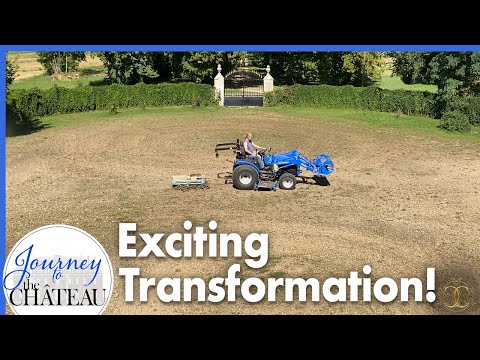 An AMAZING TRANSFORMATION in the CHATEAU Court of Honor - Journey to the Château, Ep. 120