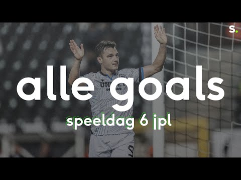 Bekijk alle goals van speeldag 6 in de Jupiler Pro League