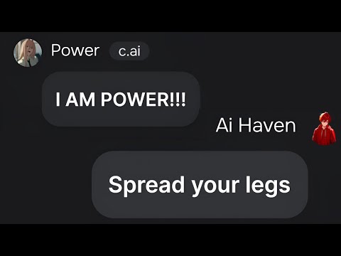 Character ai but I Say SPREAD YOUR LEGS To c.ai chatbots (New Character ai version)