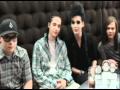 Tokio Hotel dit "bonjour" à la Stream Team de Singapour