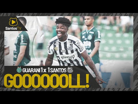 GUARANI 1 X 1 SANTOS | GOL | PAULISTÃO (06/06/22)