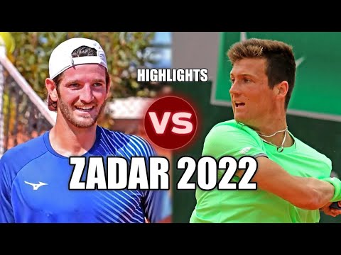 Manuel Guinard vs Andrea Vavassori ZADAR 2022 Highlights
