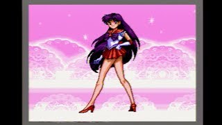 メガドライブ版美少女戦士セーラームーン　セーラーマーズでむずかしいをプレイ