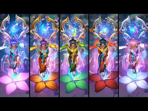 All Spirit Blossom Karma Chromas (League of Legends)