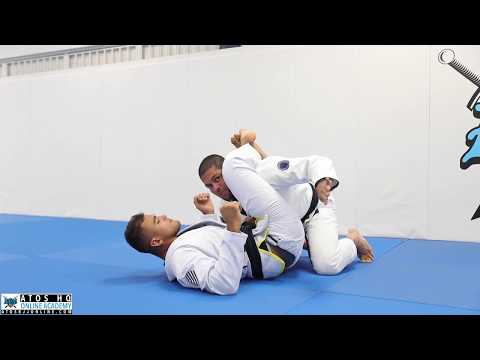 How to escape escape from a triangle choke effectively by Jiu-Jitsu Legend Andre Galvao