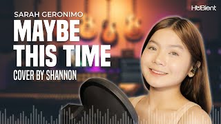 SHANNON (ELIZA):  Maybe This Time Cover