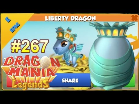 Liberty Dragon Hatching! (Dragon of the Week) - Dragon Mania Legends #267