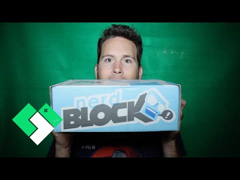 NERD BLOCK SEPTEMBER 2014 UNBOXING | Clintus.tv