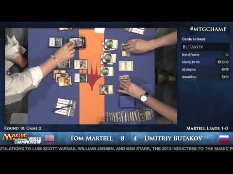 2013 Magic World Championship - Modern Round 10 - Tom Martell vs. Dmitiry Butakov