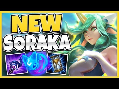 *BUFFED* JUST HOW STRONG IS  FULL AP SORAKA TOP NOW?! NEW SORAKA TOP GAMEPLAY - League of Legends