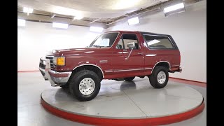 Video Thumbnail for 1991 Ford Bronco