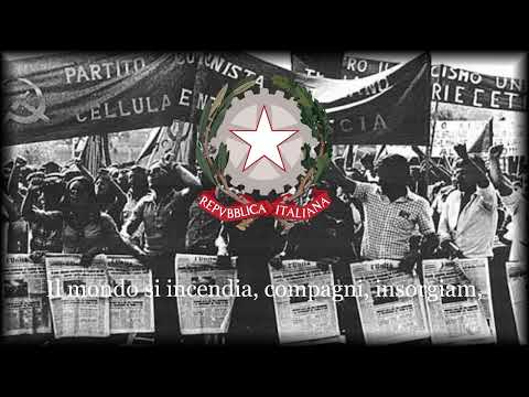 "Inno del Comintern" Kominternlied in Italian [ITA LYRICS]
