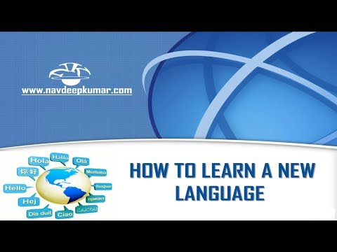 How to learn a new Language