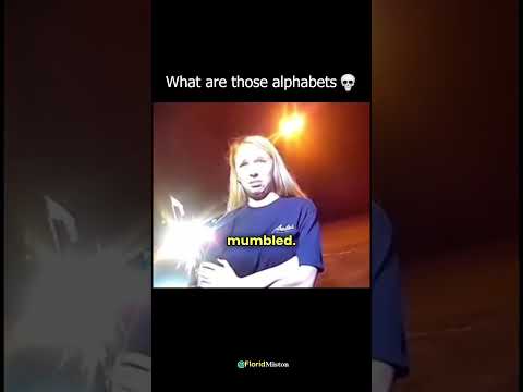 Reciting Alphabet While Drunk 😂