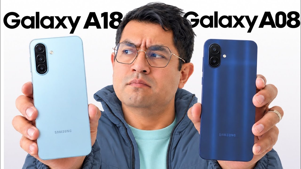 Samsung Galaxy A18 y A08 | Opinión, especificaciones y precio