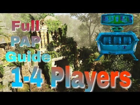 Shangri la pack a punch complete guide, Solo 2,3 and 4 players BLACK OPS 3 Zombies Chronicles