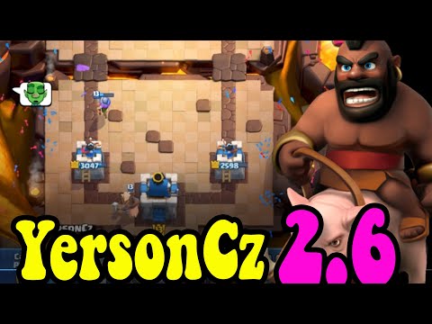 YersonCz Hog cycle 2.6 gameplays 🏆 6100 Clash Royale