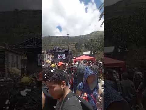 Empezó el carnaval en Ecuador cantón Penipe provincia de Chimborazo