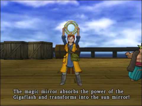 99 Dragon Quest 8 Cut-scene - Recharging the Sun Mirror