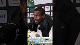 Download lagu 'Difficult feeling,' - Rulani Mokwena on Champions League exit. mp3