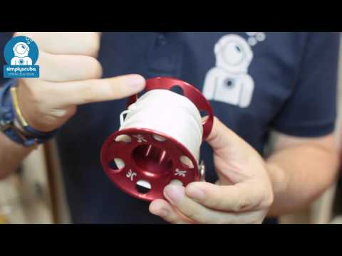 BLUE ORB 45m Aluminium Spool - www.simplyscuba.com