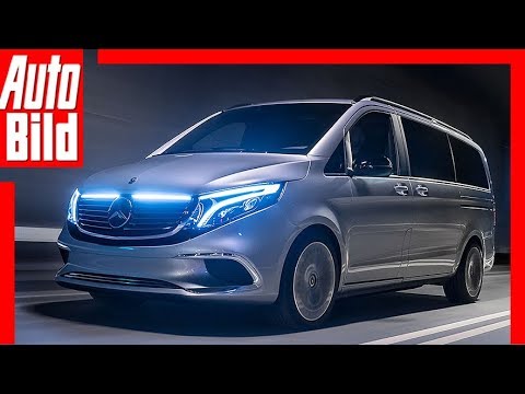 Mercedes EQV (2019) Elektrische V-Klasse / Erste Bilder / E-Van