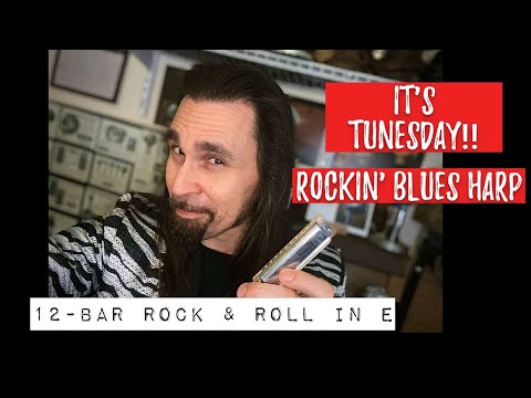 How To Not Suck with Harmonica Rock & Roll Tracks - Blues Harmonica Jam Tracks - Tunesday 34