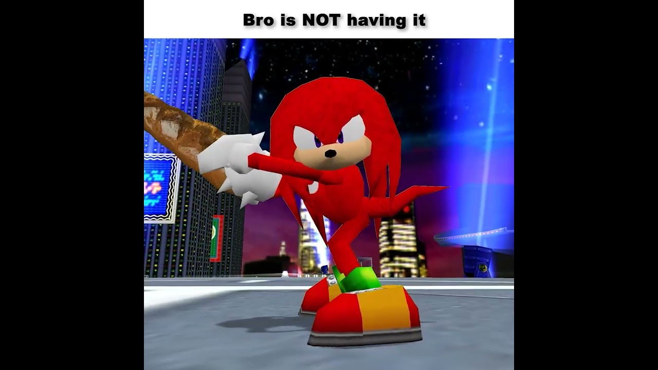 Teto is VERY racist #sonic #memes