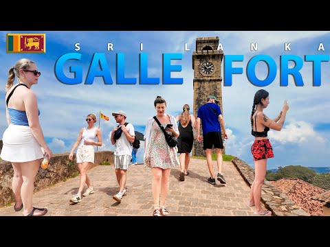 📍Galle Fort, Sri Lanka 🇱🇰 | Walking Tour of a UNESCO World Heritage Site in 4K