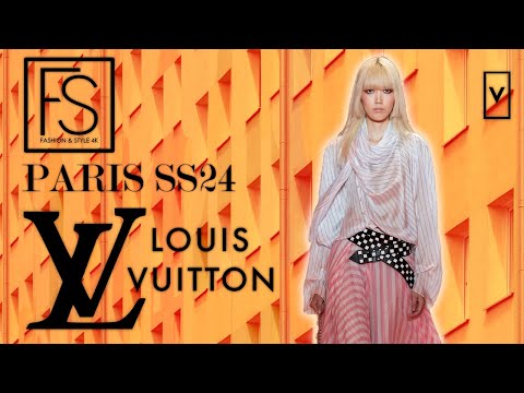 LOUIS VUITTON French Luxury Fashion SS24 Paris Fashion Week Vertical feat. Mona Tougaard