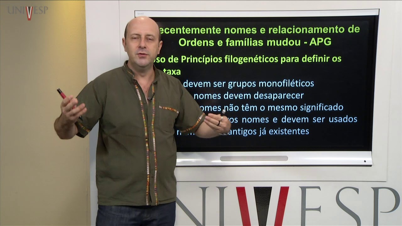 Taxonomia Vegetal - Aula 02 - Princípios de nomenclatura Botânica