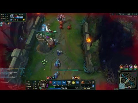 Tahm Kench vs Poppy TOP - Season 6 - Bronze 5.