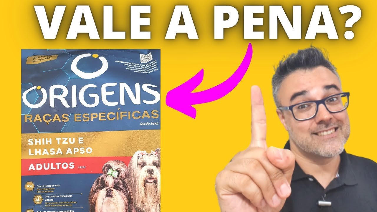 Ração ORIGENS SHIH TZU e LHASA🟢 Vale a pena ✅ É BOA