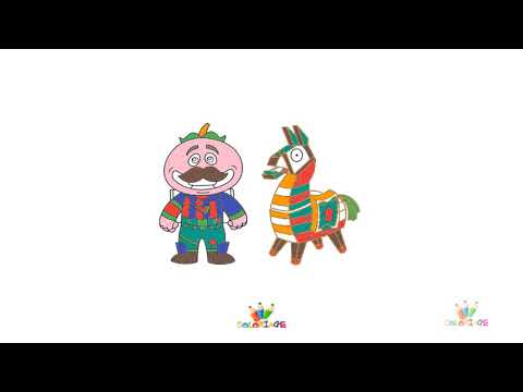 Coloriage fortnite à imprimer - Coloriagecrayon