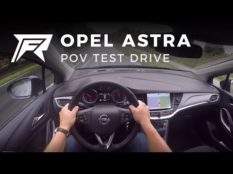 2017 Opel Astra 1.6 CDTI 110HP - POV Test Drive (no talking, pure driving)