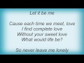Rosie Thomas - Let It Be Me Lyrics