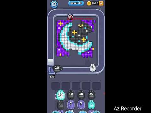 Pixel Flow Level 47 Walkthrough
