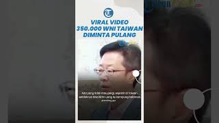 Viral Video 350.000 WNI di Taiwan Diminta Pulang, terkait Perang hingga Tak Mau Pulang demi Cuan!