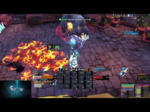 FatSharkYes vs Grong, the Jungle Lord Mythic - Resto Druid Pov